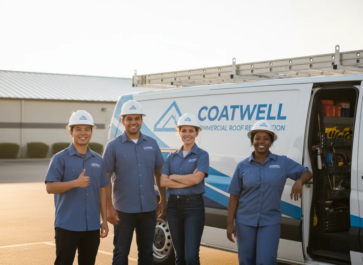 Commercial roof coating company in Tylerton, MD
